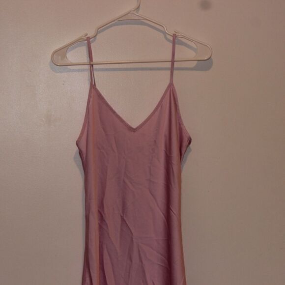 RDrogala Pink Sleepwear Maxi dress Women Size Medium - Picture 3 of 10